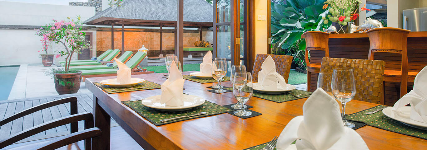 Villa Bayu Gita Residence - Dining